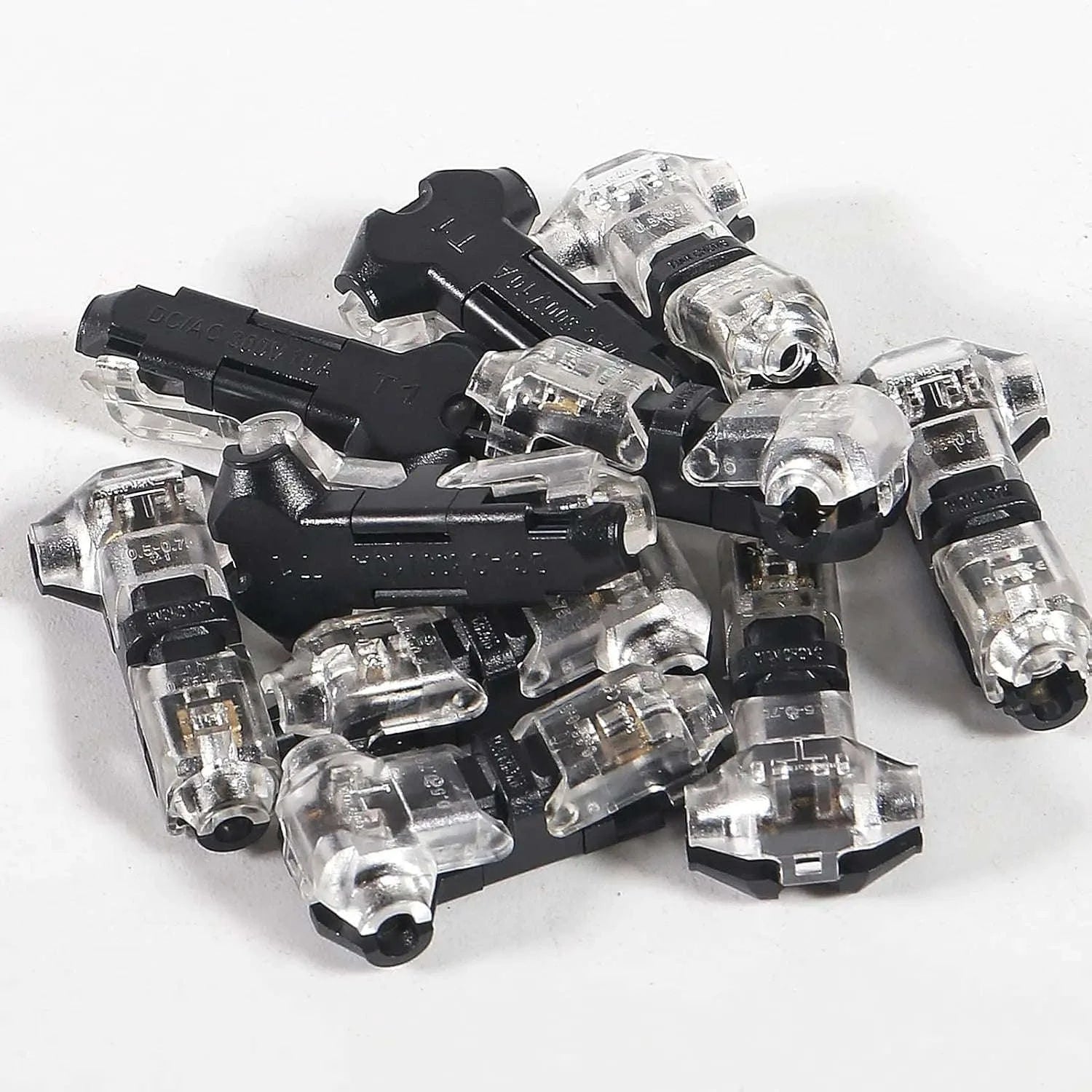 10-Pack Low Voltage T Tap Wire Connectors-10pcs / 1 Pin / T1