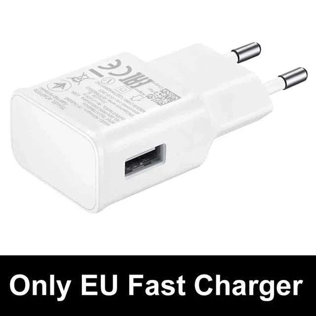 10-Pack QC3.0 Fast Charging USB Wall Chargers EU/US Plug-US plug White / 10pcs (total)
