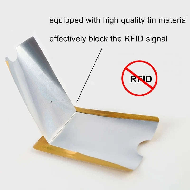 10‑Pack RFID Blocking Card Sleeves-Default Title