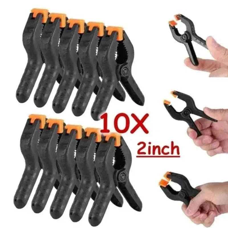 10-Piece 2-Inch Spring Clamps for Woodworking and Backdrops-Default Title