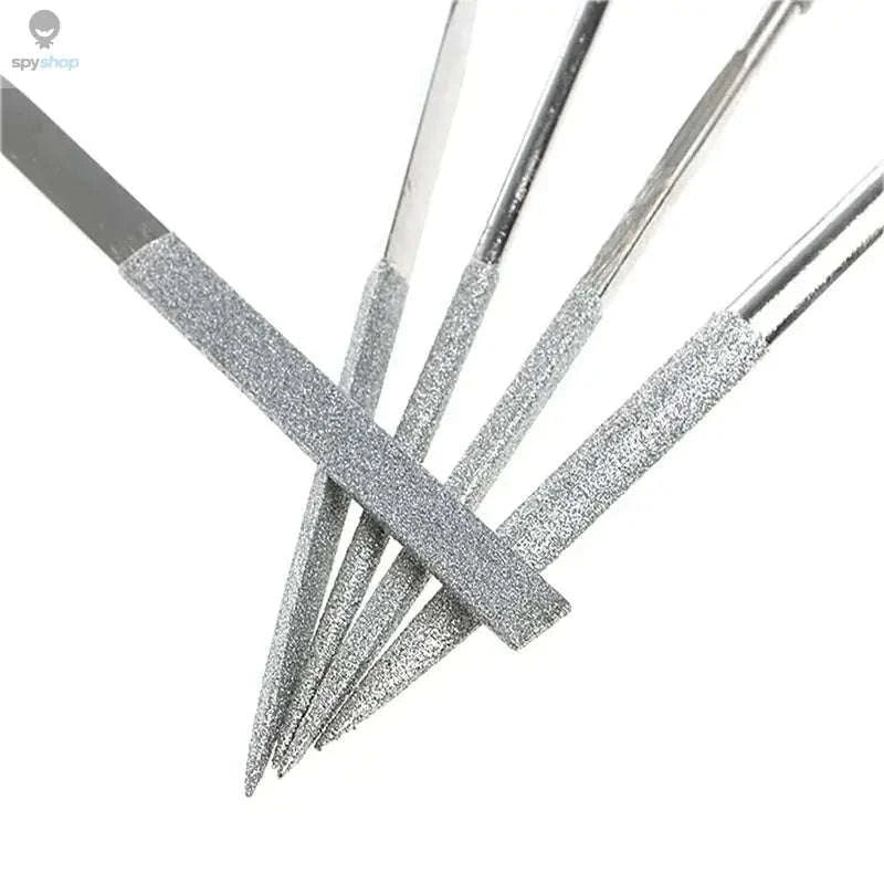 10-Piece Diamond Needle File Set for Precision Crafting-10pcs / 140mm