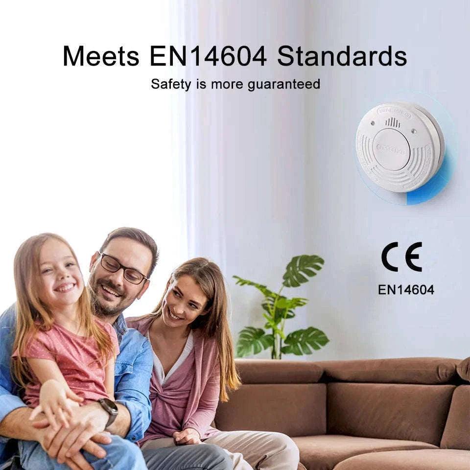 10-Year Smoke Detector with Photoelectric Sensing-1-Pack / CHINA