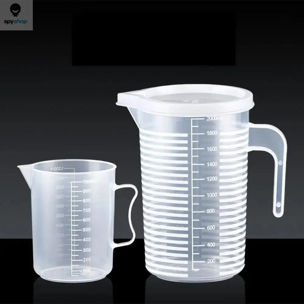 100-5000ml Thickened Plastic Measuring Cup with Scale Food Grade Measuring Cup Experimental Measuring Cup Beaker Plastic Cup Spy-shop.com