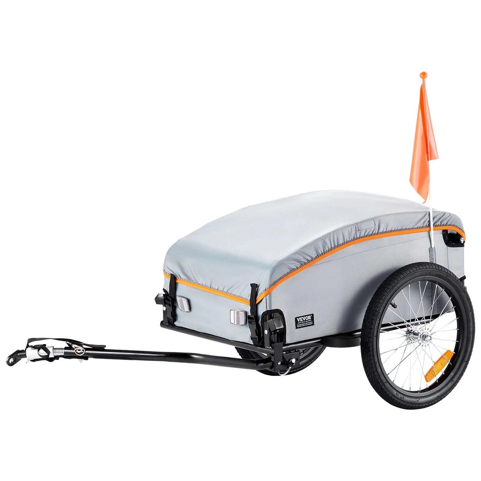 100 lbs Bike Cargo Trailer with Waterproof Cover & Foldable Frame-100lbs / United States