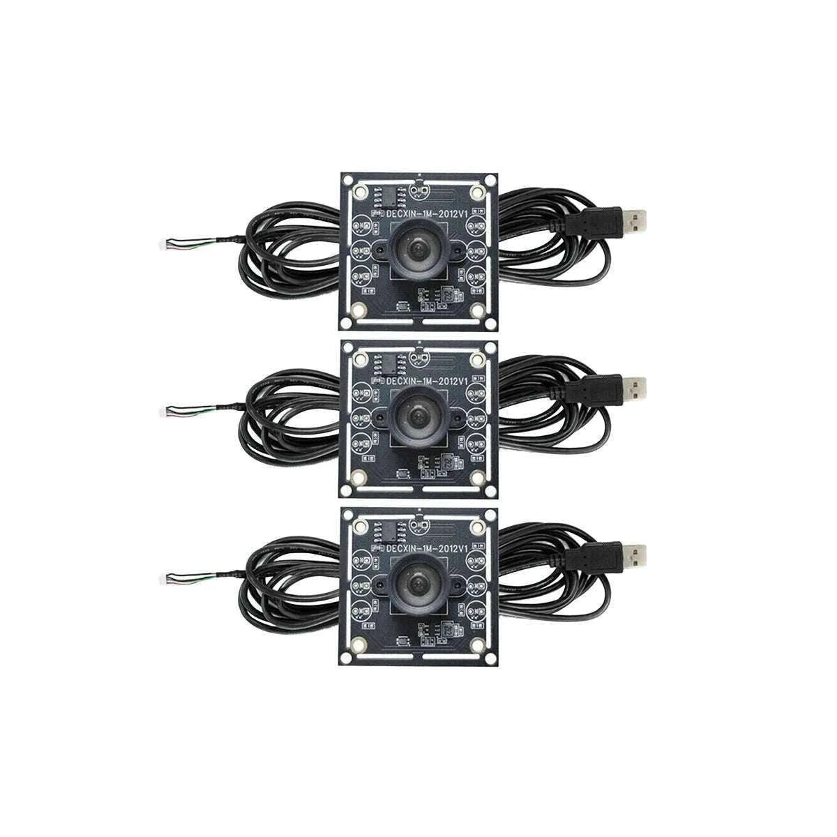 100° USB Camera Module with Manual Focus for Wide‑Angle Projects-6Pcs 2 Meter