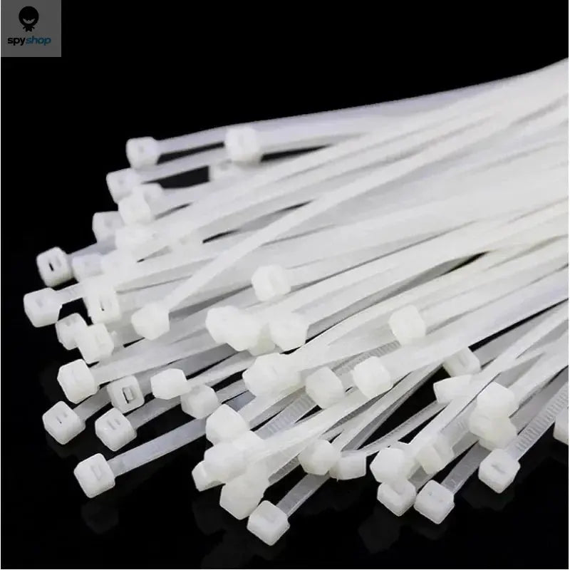 1000/100Pcs Nylon Cable Ties Self-locking Cord Ties Straps Adjustable Cables Fastening Loop Home Office Wire Zip Ties Wholesale Spy-shop.com