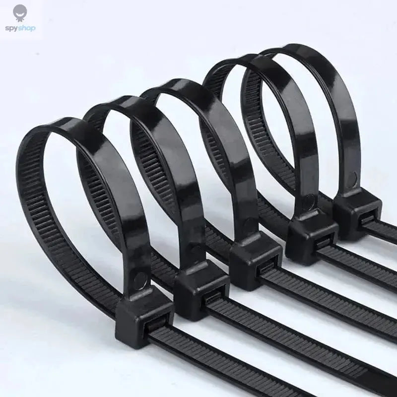 1000/100Pcs Nylon Cable Ties Self-locking Cord Ties Straps Adjustable Cables Fastening Loop Home Office Wire Zip Ties Wholesale Spy-shop.com