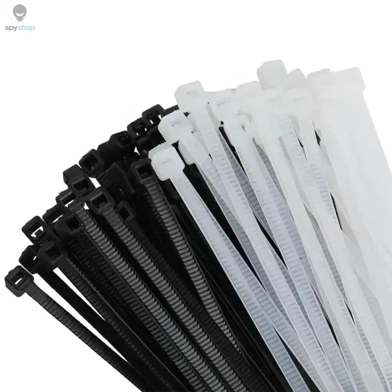 1000/100Pcs Nylon Cable Ties Self-locking Cord Ties Straps Adjustable Cables Fastening Loop Home Office Wire Zip Ties Wholesale Spy-shop.com