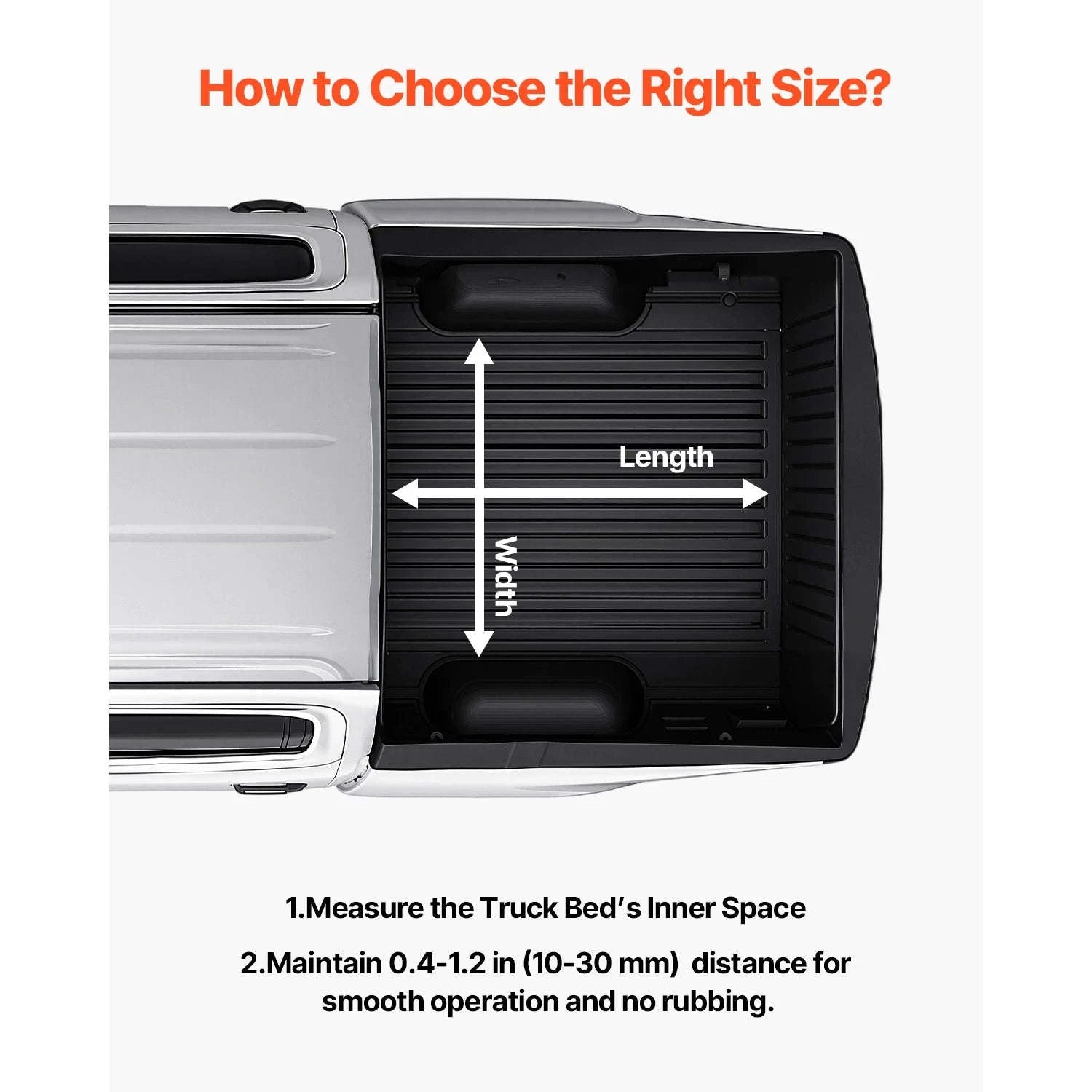 1000 lb Sliding Truck Bed Organizer with 6 Movable Rings and 2-Position Slide-Out Tray-78 x 48 in / United States
