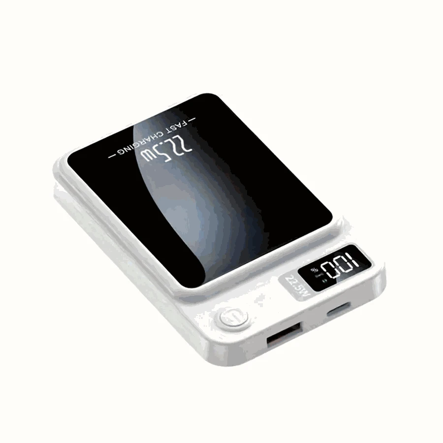 10000mAh Magnetic Wireless Power Bank 22.5W Fast Charging-green / 5000mAh / United States