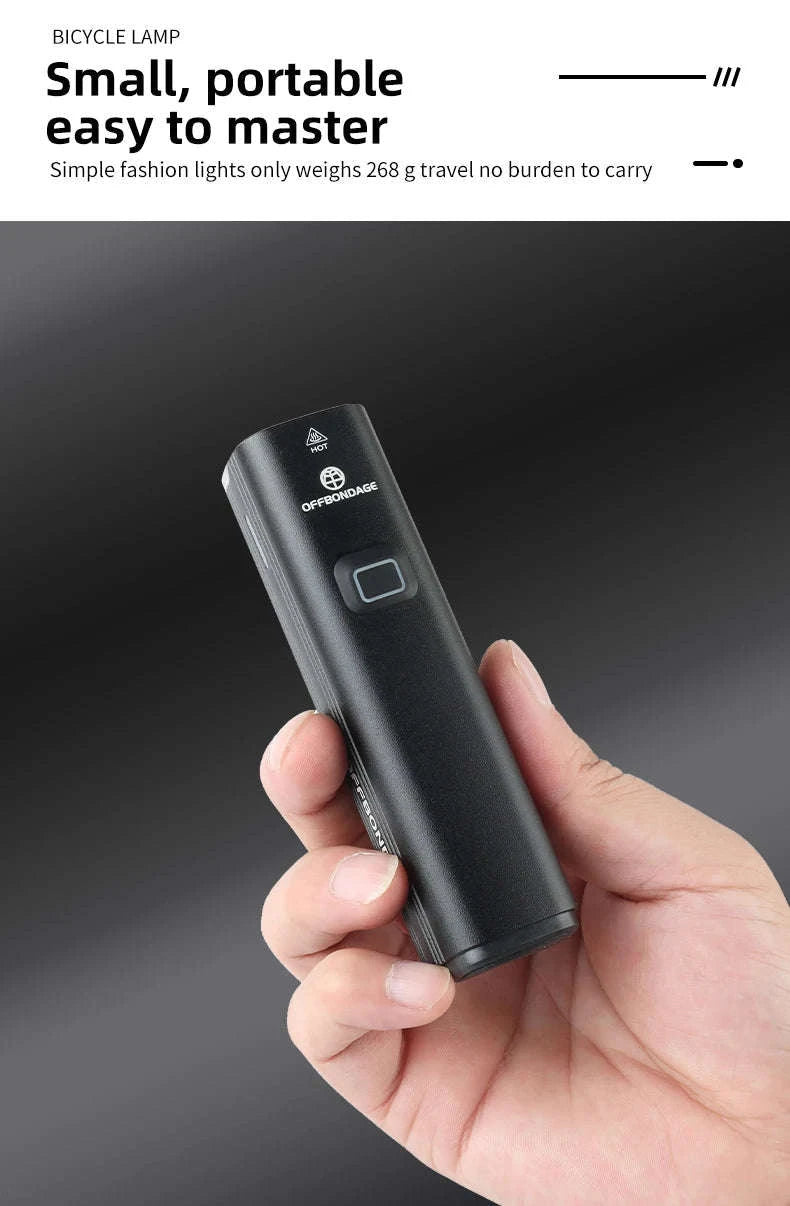 1000Lumen Bike Headlight Power Bank-HKD3-1000