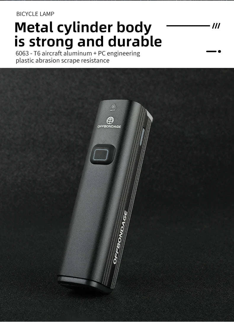 1000Lumen Bike Headlight Power Bank-HKD3-1000