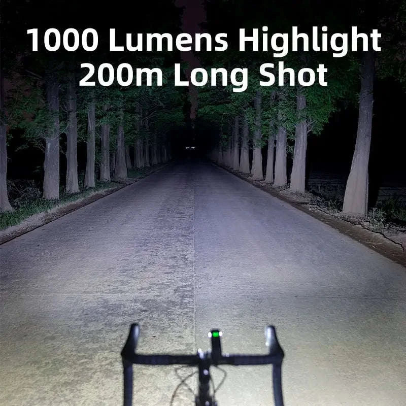 1000Lumen Bike Headlight Power Bank-HKD3-1000