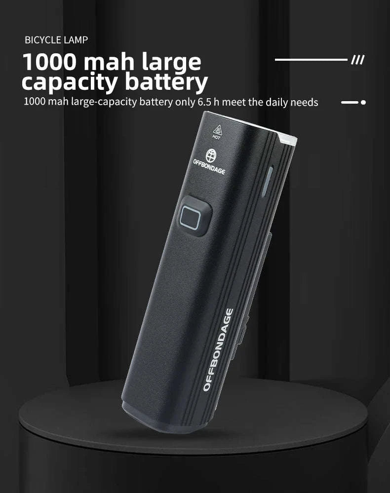 1000Lumen Bike Headlight Power Bank-HKD3-1000