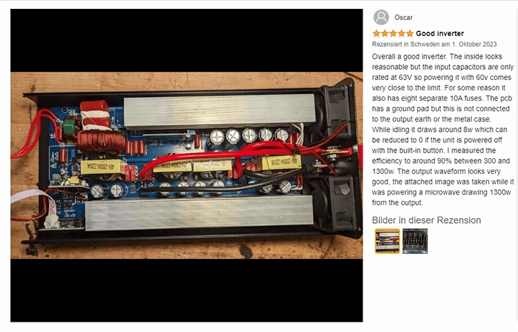 1000W Pure Sine Wave Power Inverter 12V/24V/48V to 120V/220V-PSW 24V 2000W