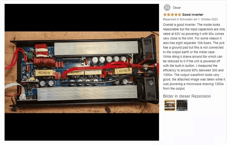 1000W Pure Sine Wave Power Inverter 12V/24V/48V to 120V/220V-PSW 24V 2000W