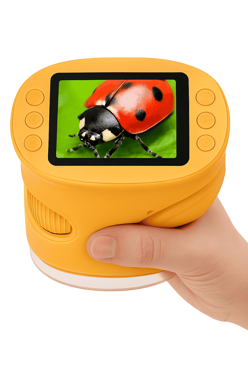 1000X Handheld Microscope for Kids with Screen-Pink / 1000X