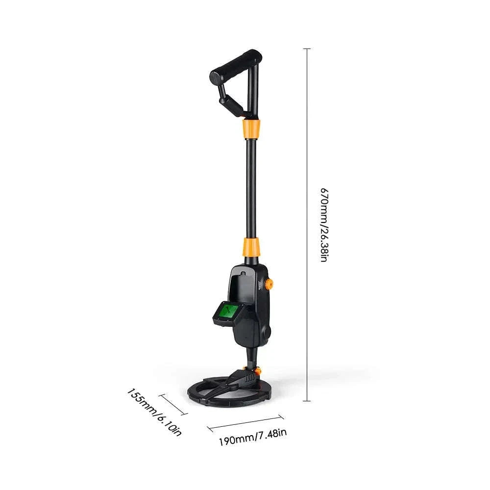 1008A Handheld Metal Detector for Kids & Beginners-black