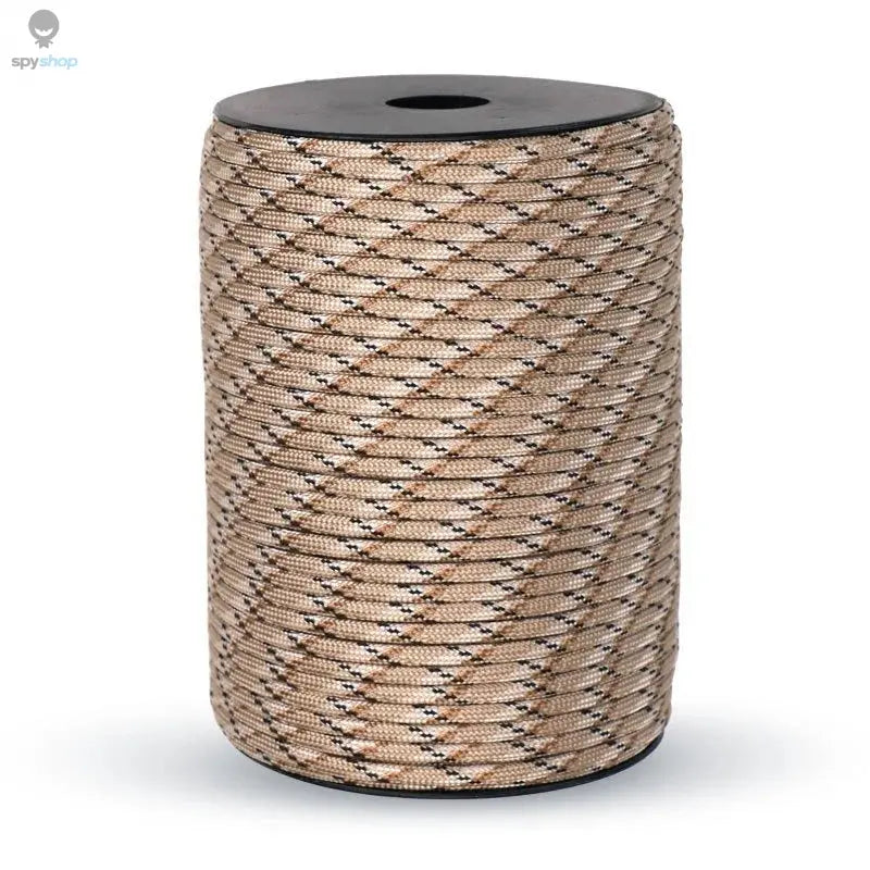 100M 550 Military Standard 9-Core Paracord Rope 4mm Outdoor Parachute Cord Survival Umbrella Tent Lanyard Strap Spy-shop.com