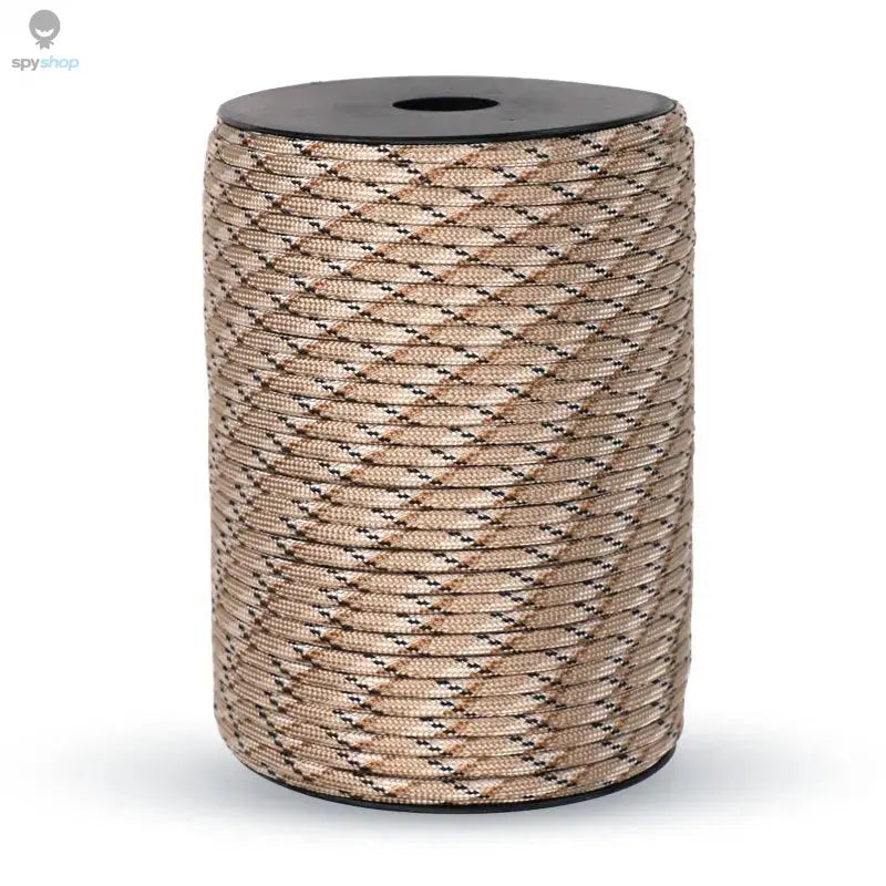 100M 550 Military Standard 9-Core Paracord Rope 4mm Outdoor Parachute Cord Survival Umbrella Tent Lanyard Strap Spy-shop.com