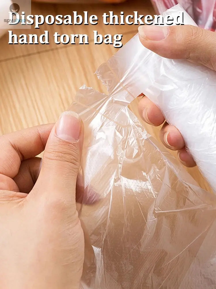 100PCS Vest Type Food Grade Thickened Breakpoint Storage Bag Refrigerator With Roll Household Disposable Hand 3 Sizes Optional Spy-shop.com
