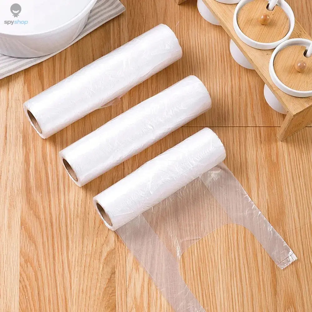 100PCS Vest Type Food Grade Thickened Breakpoint Storage Bag Refrigerator With Roll Household Disposable Hand 3 Sizes Optional Spy-shop.com