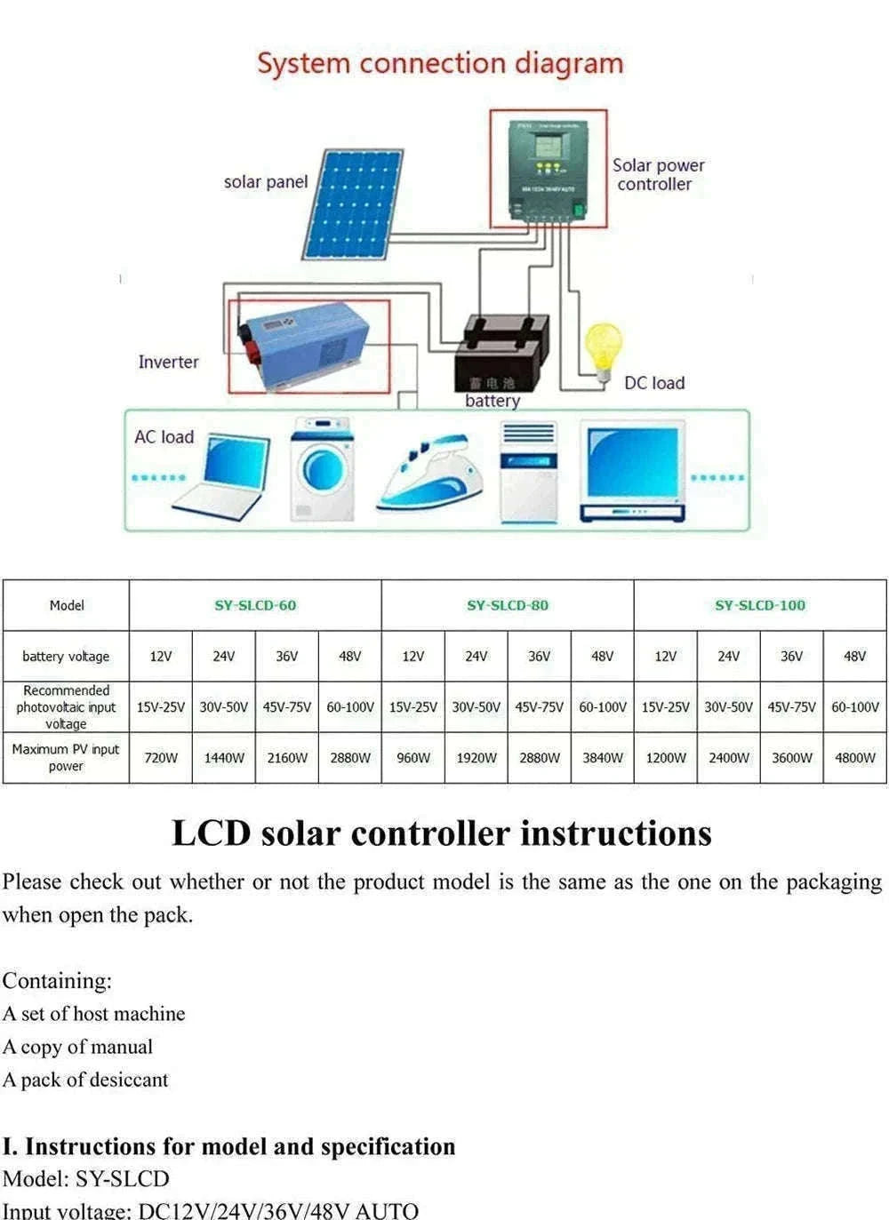 100A MPPT Solar Charge Controller with Dual USB-100A