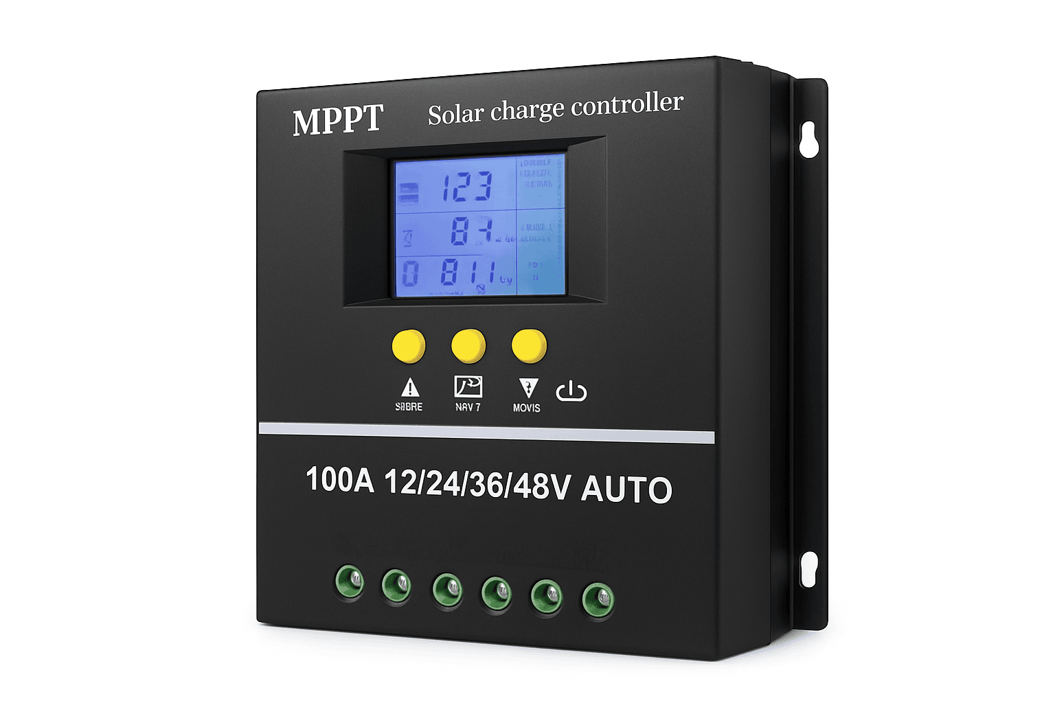 100A MPPT Solar Charge Controller with Dual USB-100A