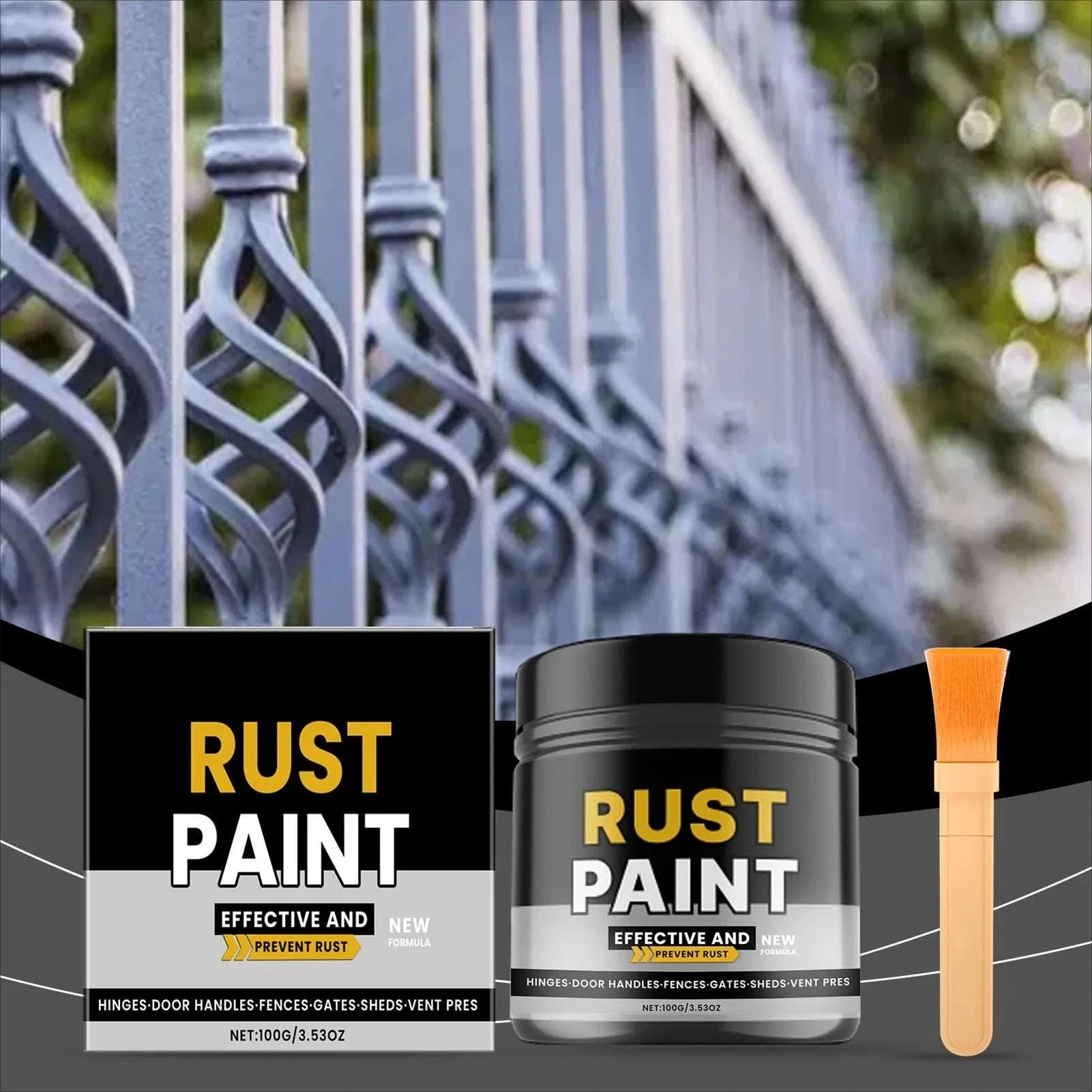 100g Anti Rust Paint Rust Converter for Metal Surfaces-Buy 5 Get 5 Free