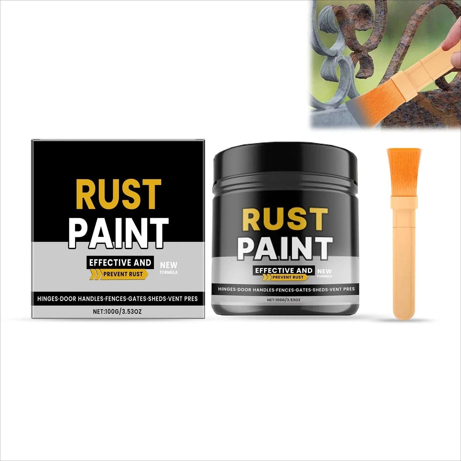 100g Anti Rust Paint Rust Converter for Metal Surfaces-Buy 5 Get 5 Free