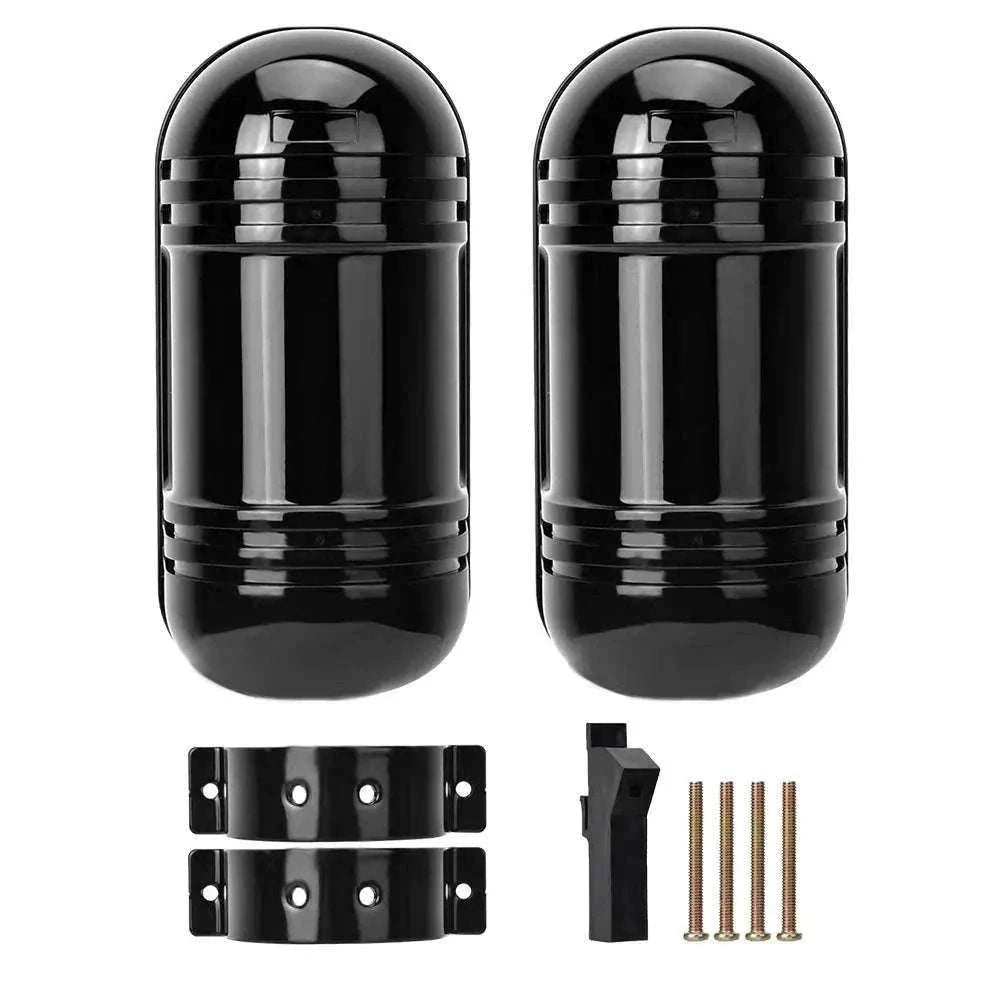 100m Invisible Infrared Beam Sensor Waterproof Outdoor IR Alarm-Default Title