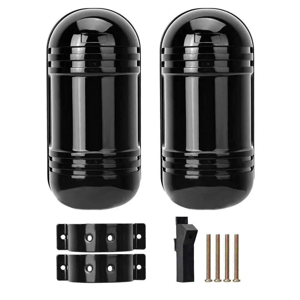 100m Invisible Infrared Beam Sensor Waterproof Outdoor IR Alarm-Default Title