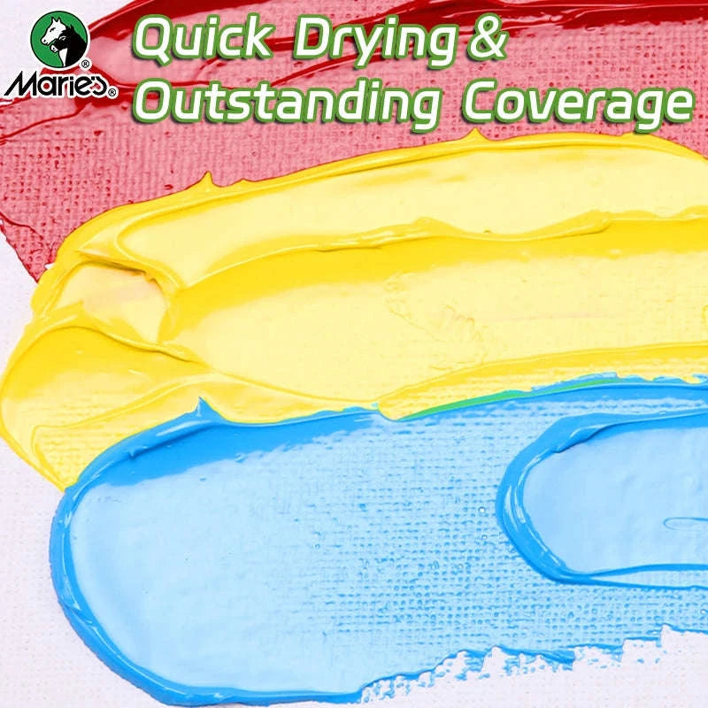 100ml Marie’s Acrylic Paint Set-Black
