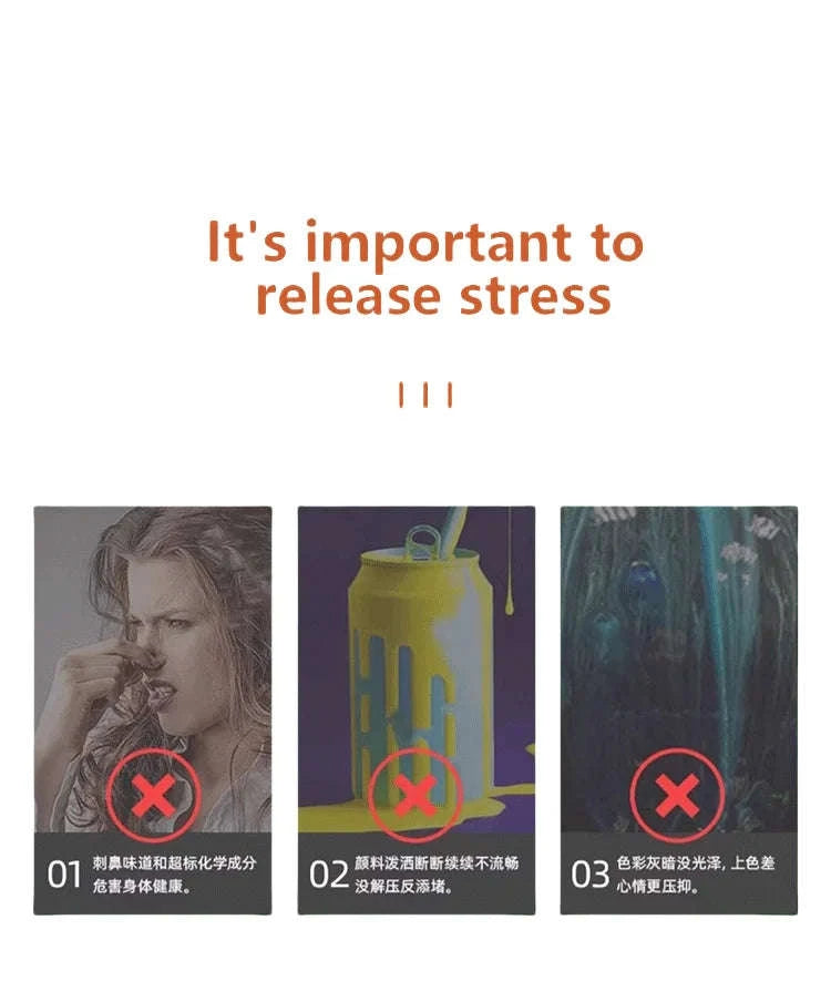 100ml Multi-Colour Fluid Acrylic Paint Bag-emerald green / CHINA / single color