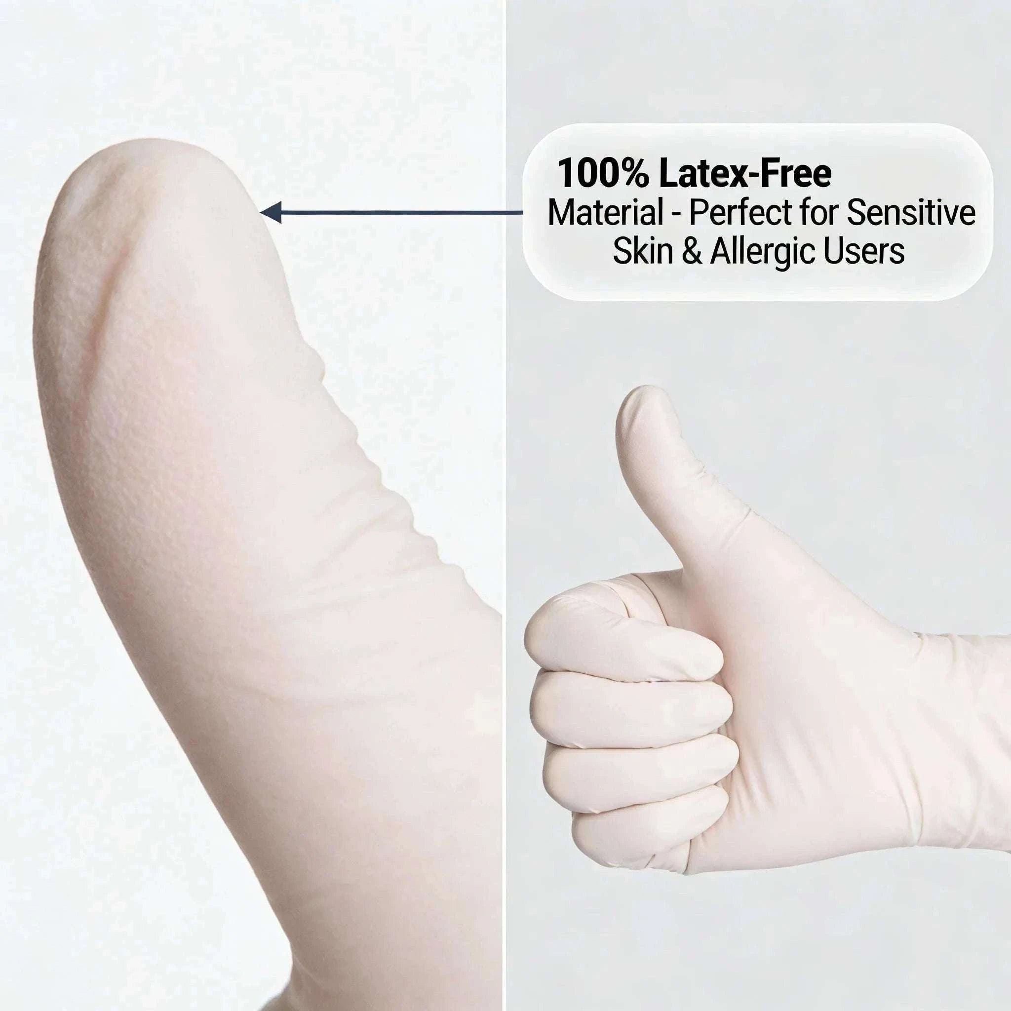 100PCS Black Disposable Cleaning Gloves for Salon, Tattoo & Dishwashing-Pink / M / United States