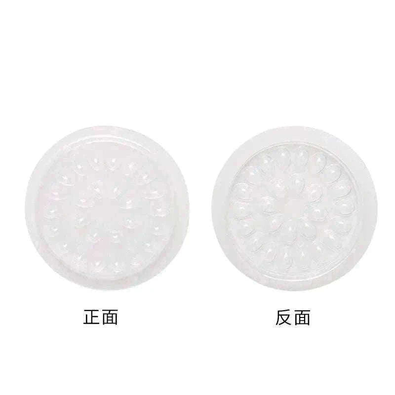 100pcs Eyelash Glue Holder Pads for Cleaner Lash Work-rose