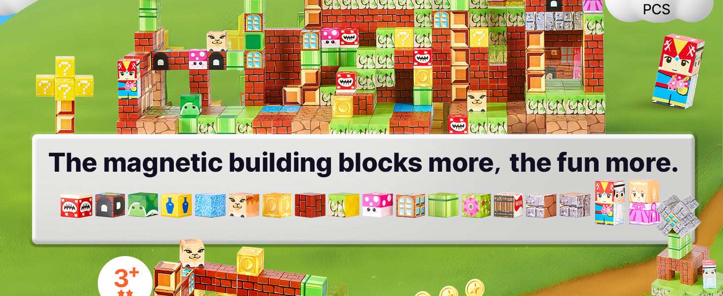 100PCS Magnetic Building Blocks Set for Creative STEM Play-100PCS / GERMANY