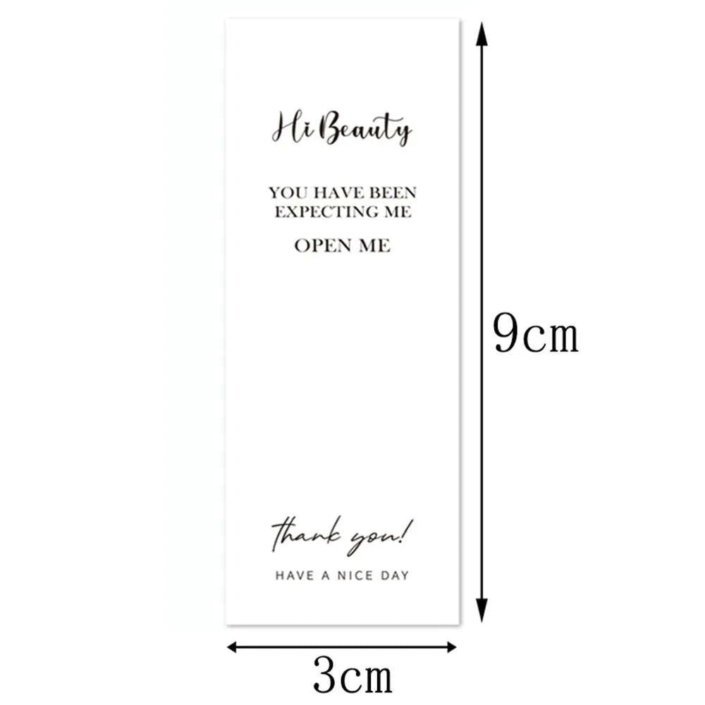 100pcs Thank You Sticker Roll for Small Business Packaging-100pcs style1