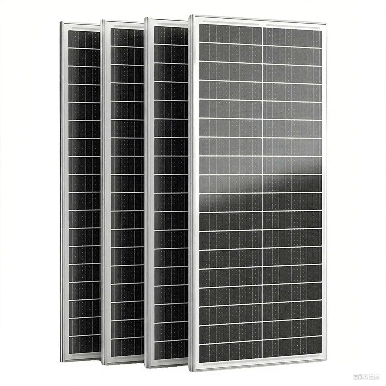 100W 12V 18BB N-Type Monocrystalline Solar Panel-200W / United States