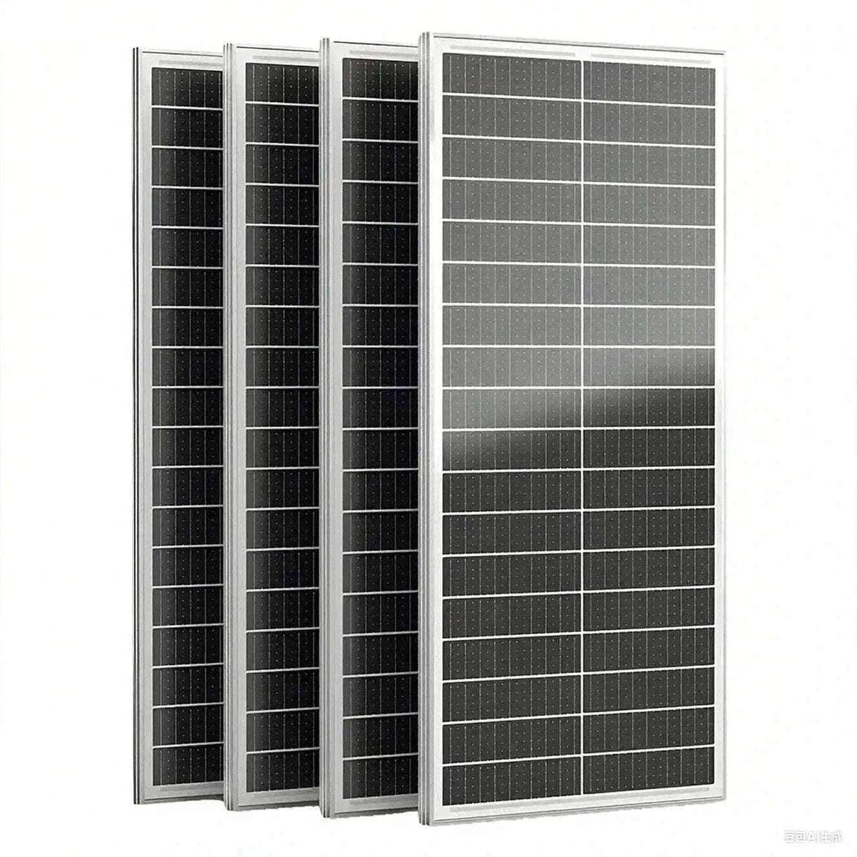 100W 12V 18BB N-Type Monocrystalline Solar Panel-200W / United States