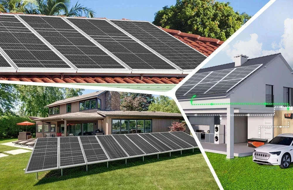 100W 12V 18BB N-Type Monocrystalline Solar Panel-200W / United States