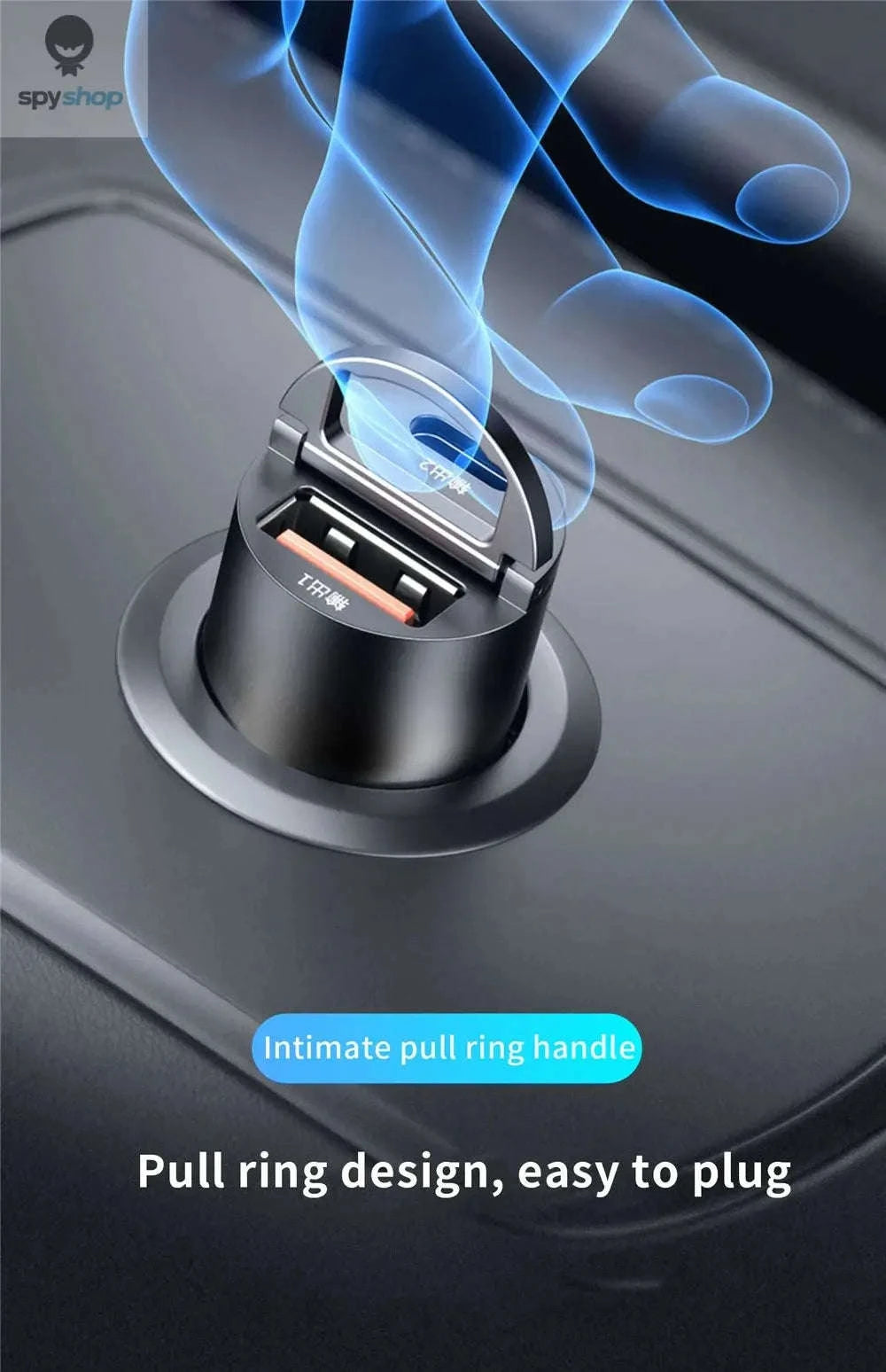 100W Car Charger – Fast Dual-Port Power for Phones and Laptops-PD-100W