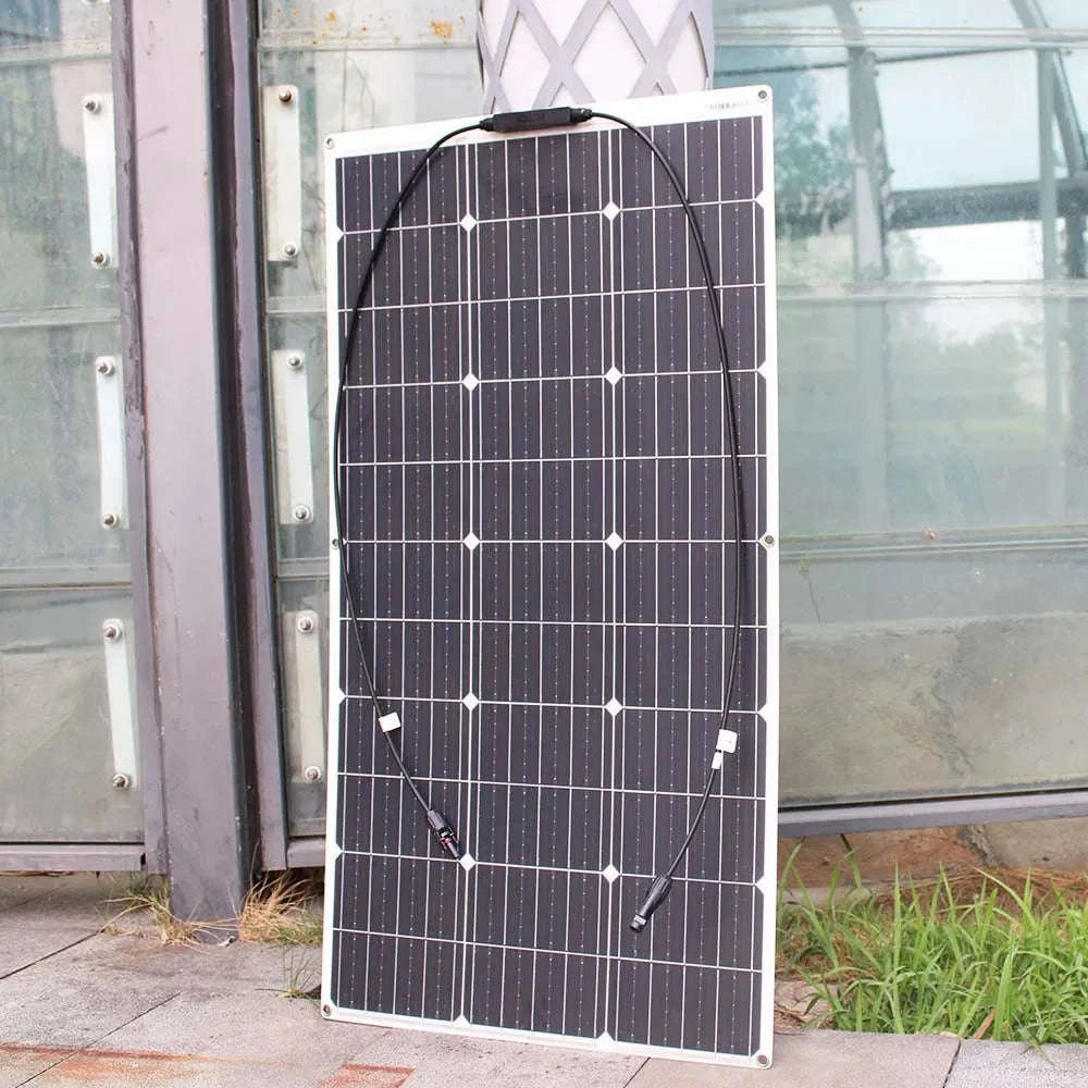 100W Flexible Monocrystalline Solar Panel 12V/24V-100w solar panel / Russian Federation