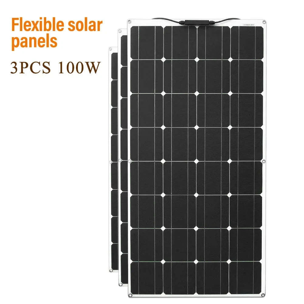 100W Flexible Monocrystalline Solar Panel 12V/24V-100w solar panel / Russian Federation