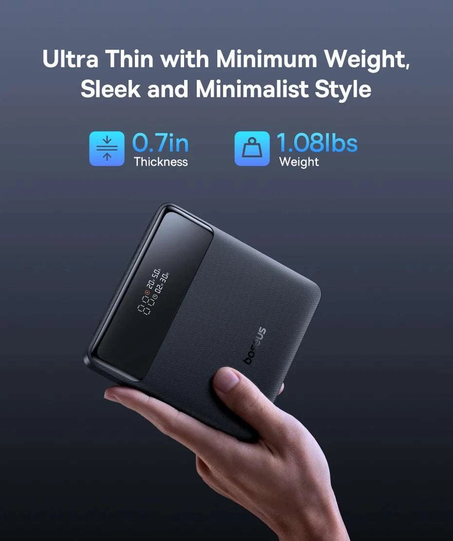 100W Power Bank 20000mAh Fast Charging for Laptops & Phones-Black / 20000mAh / China Mainland
