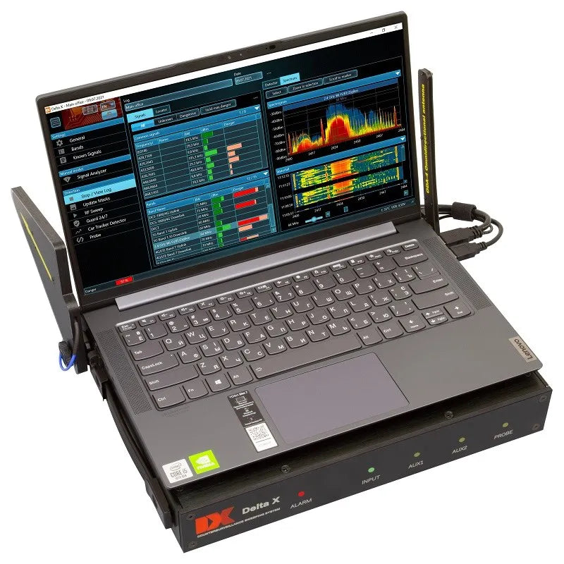 Delta X G2/12 Handhållen spektrumanalysator 0–12 GHz System