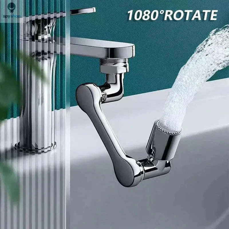 1080° Rotatable Faucet Sprayer Head – Multi‑Angle Control and Dual Water Modes-Double Mode
