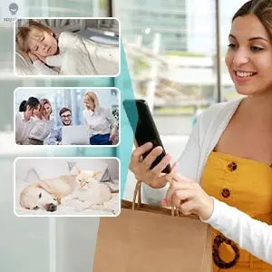 1080P Mini Camera Clock Wireless Clocks Cameras HD WiFi Covert Surveillance Security Cam Night Vision 12/24 Hour Detection Alert Spy-shop.com