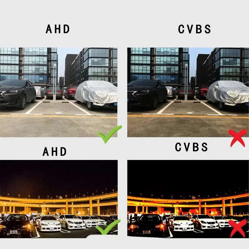 1080P/720P AHD Night Vision Backup Camera for Truck RV Van Pickup-Camera