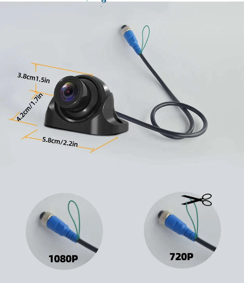 1080P/720P AHD Night Vision Backup Camera for Truck RV Van Pickup-Camera